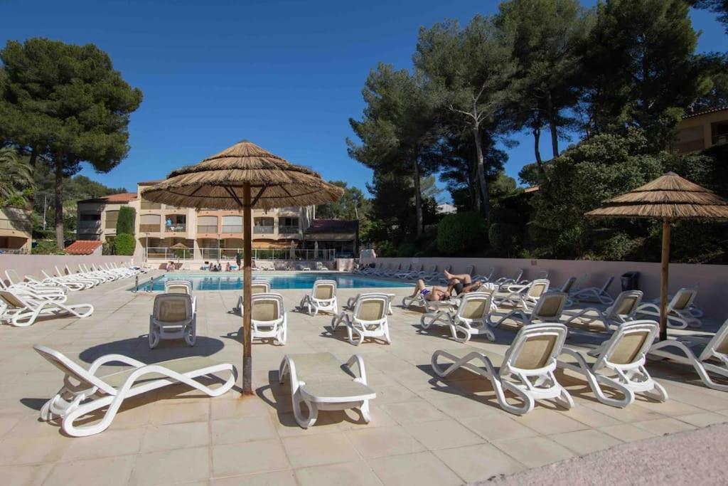 Appartement Piscine Tennis Acces Prive Plage Joia Sanary-sur-Mer Zewnętrze zdjęcie